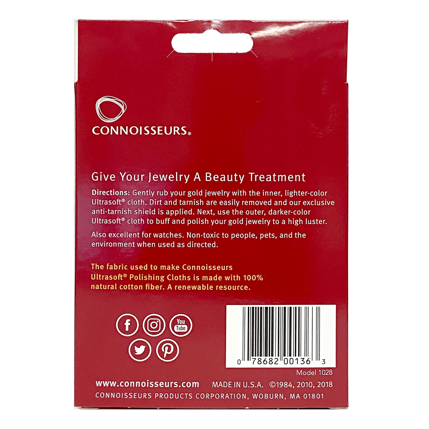 Connoisseurs® Do-it-All Jewelry Cleaning Collection, Fine, Silver and Delicate Jewelry Cleaner, Polishing Cloth