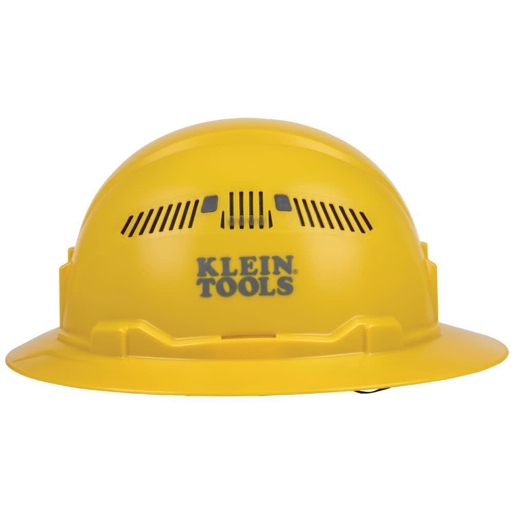 Klein Tools Hard Hat Vented Full Brim Yellow 60262 from Klein Tools