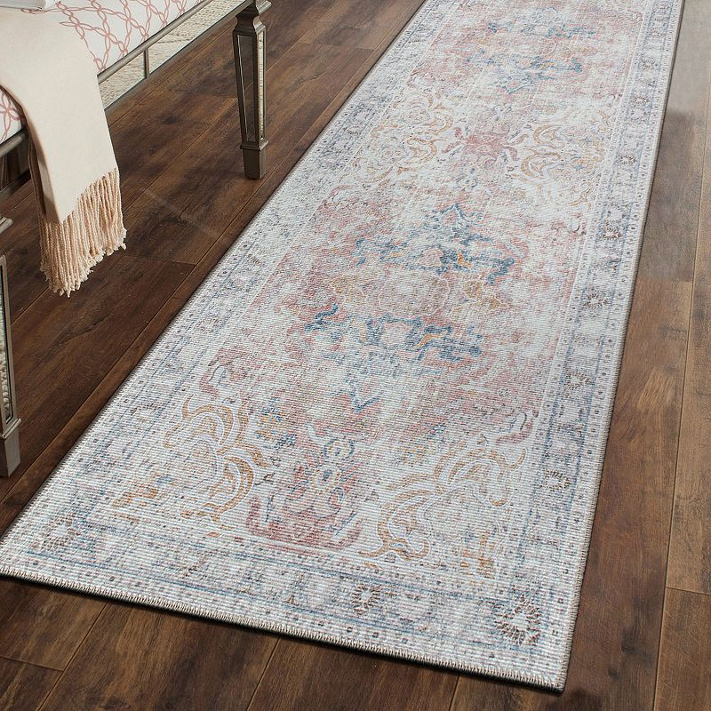 World Rug Gallery Bohemian Transitional Machine Washable Area Rug