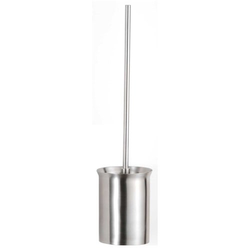 Bobrick B-544 Stainless Steel Toilet Brush Holder， Satin Finish