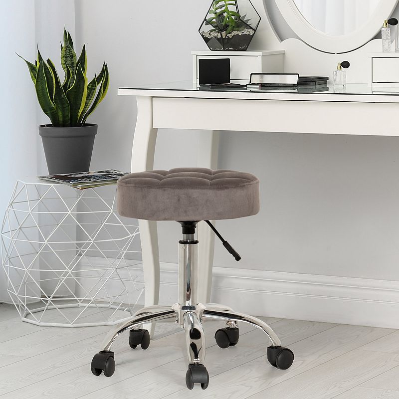 Hillsdale Furniture Nora Metal Adjustable Backless Stool