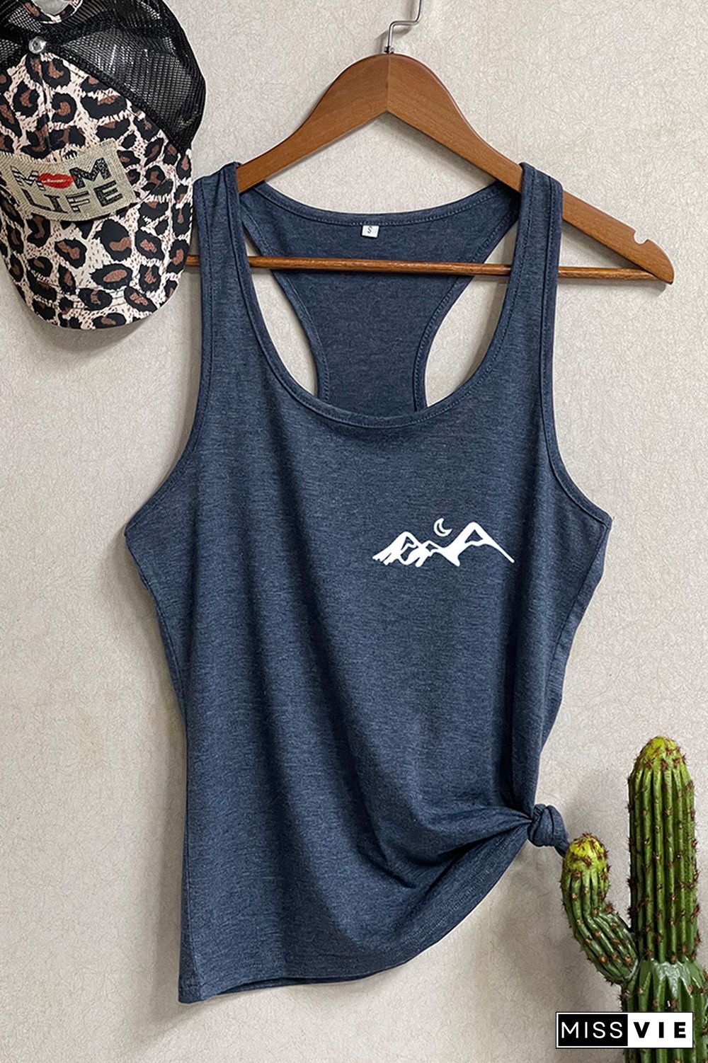 Camping Mountains Tank Top