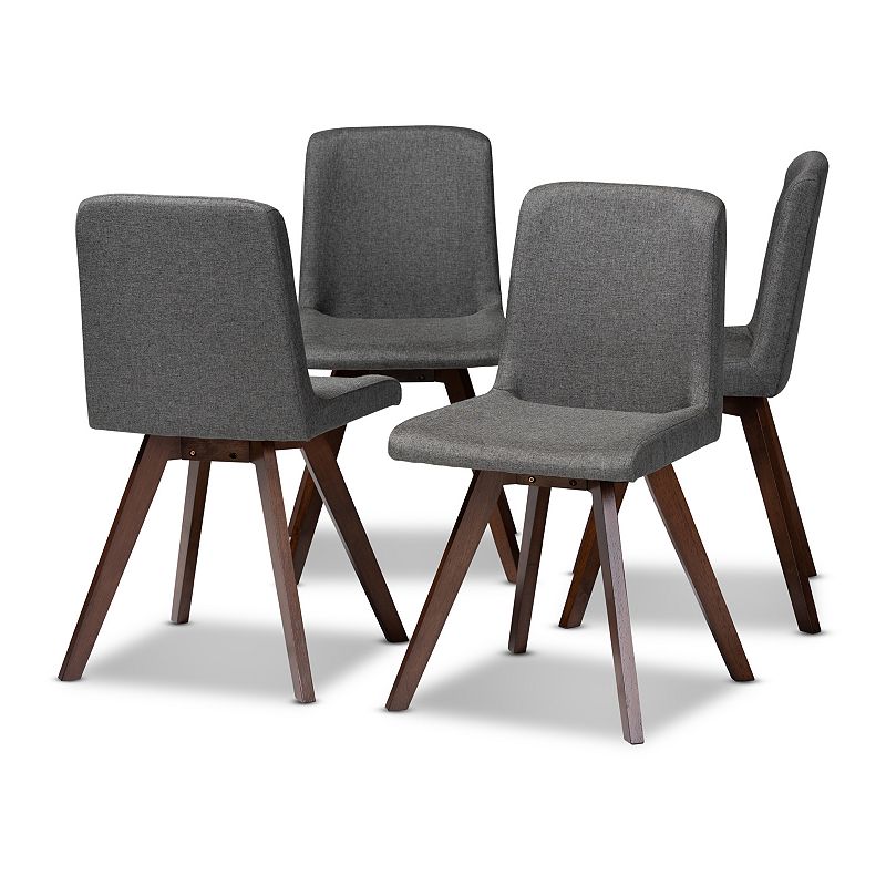 Baxton Studio Pernille Dining Chair 4-piece Set