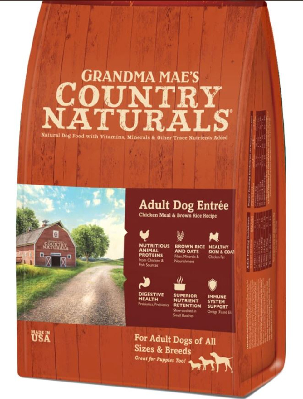 Grandma Mae's Country Naturals Sensitive Stomach Adult Dry Dog Food