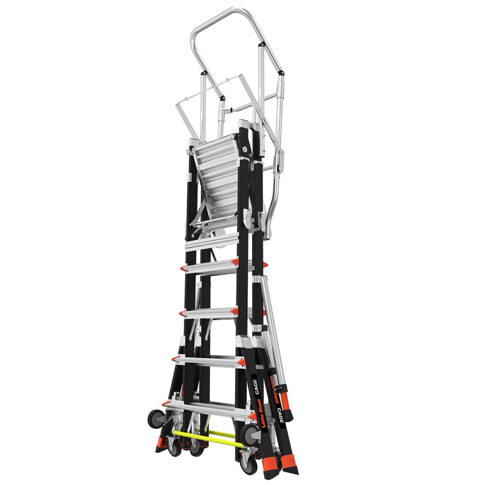 Little Giant Adjustable Safety Cage Type 1AA 5-9 Ft. ;