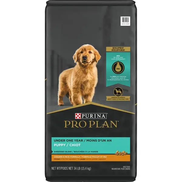 Purina Pro Plan Savor Shredded Blend Chicken and Rice Puppy Food