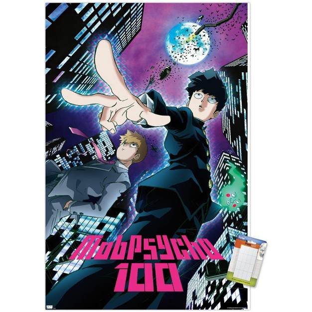 Trends International Mob Psycho 100 City Unframed Wall Poster Prints