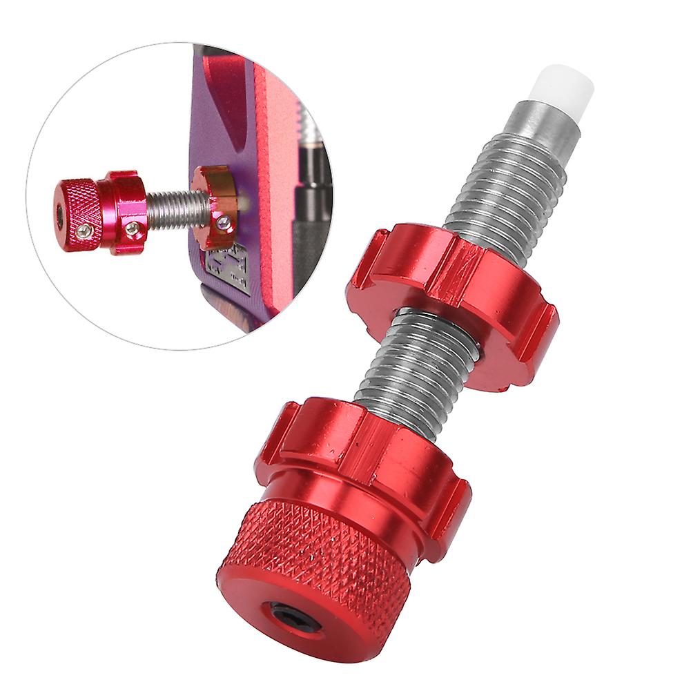 Aluminium Alloy Recurve Bow Side Cushions Plunger Screw-in Arrow Rest Pressure Button Pad Accessoryred