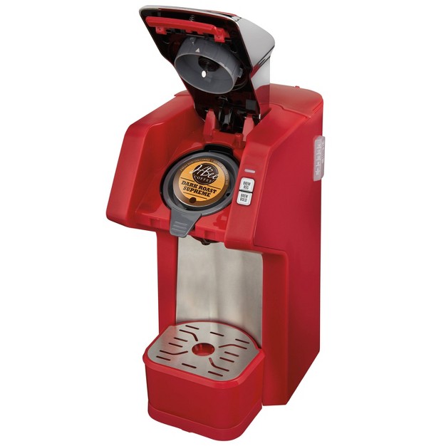 Hamilton Beach 2 5 cup Flexbrew Coffee Maker Red