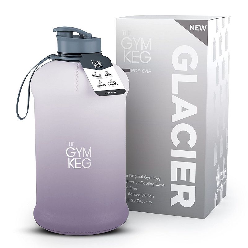 Reusable Gym Water Bottle With Carry Handle and Leakproof Design Eco-friendly Tritan Bpa Free Plastic