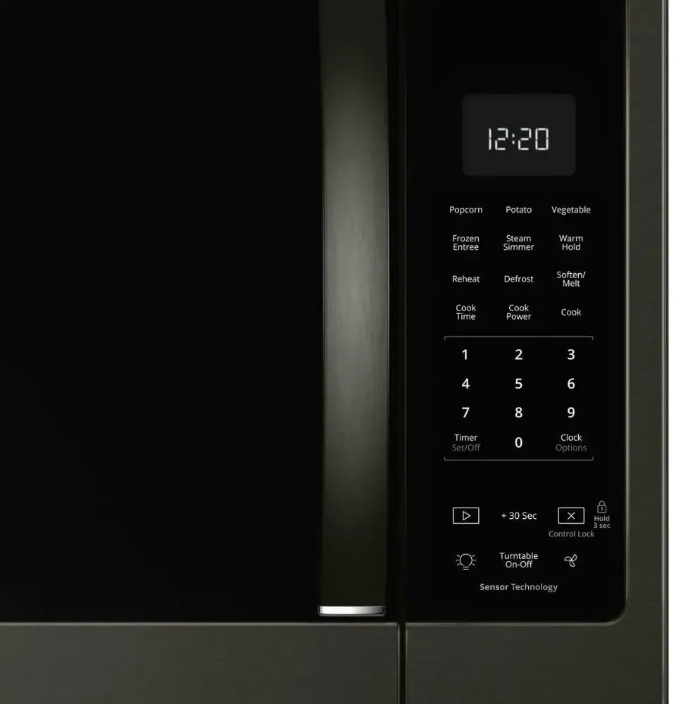 Whirlpool Over the Range Microwave - 1.6 cu. ft. Black Stainless Steel