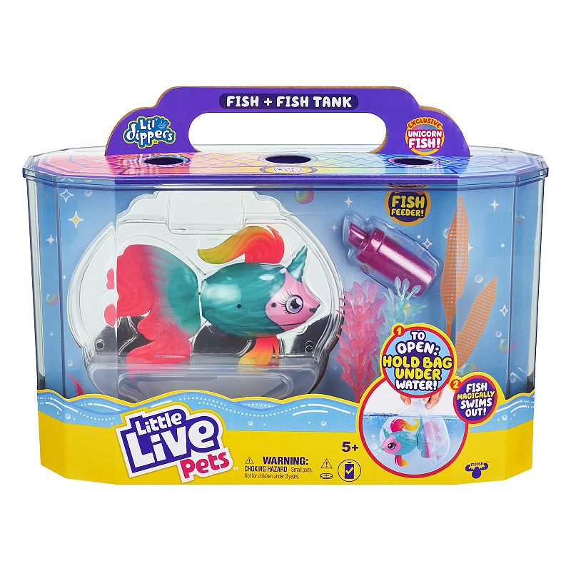 Little Live Pets Fantasea Lil' Dippers Fish and Tank