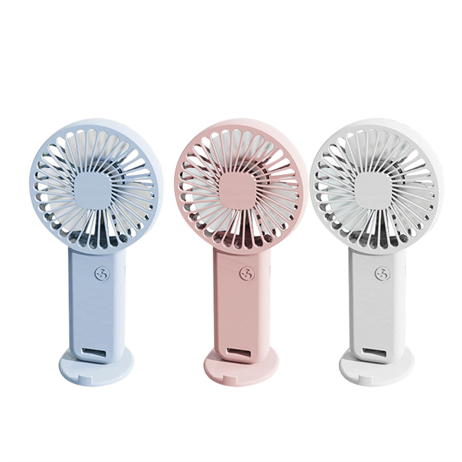 Paptzroi Portable Mini Handheld Charging Electric Fan Mini Handheld Usb Pocket Electric Pocket USB Protable With Bracket Fans Small Ac Fan for Bedroom Small Fan for Tent Fan Clip on Pole Small Blower