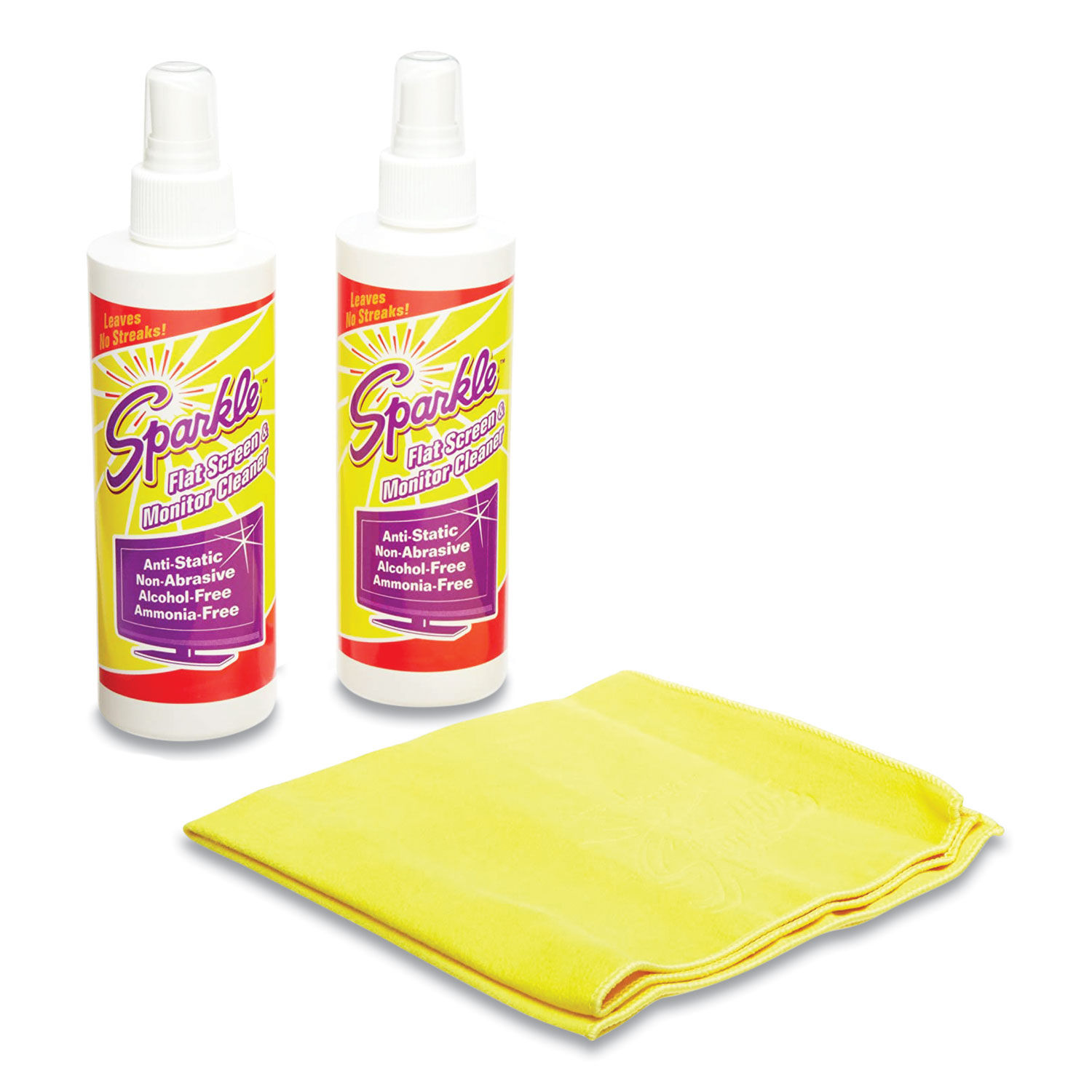 Flat Screen and Monitor Cleaner by Sparkle FUN50128CT