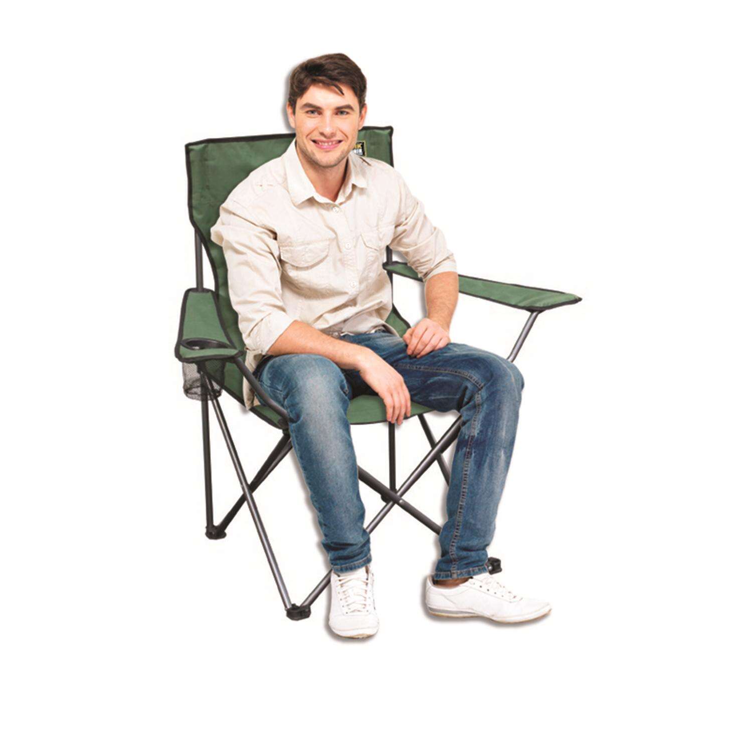 Quik Shade Green Folding Chair