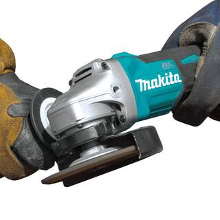 Makita 18V LXT Lithium-Ion Brushless Cordless 4-12 in.5 in. Cut-OffAngle Grinder (Tool-Only) XAG04Z