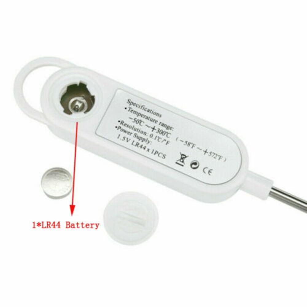 Black and White Tp300 Digital Pen-type Food Thermometer Barbecue Probe Cooking Thermometer