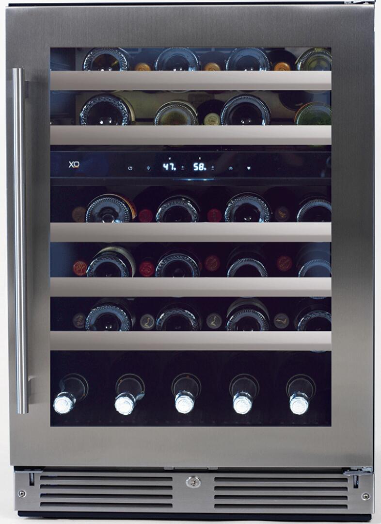 XO XOU24WDZGSR 24 Inch Stainless Steel Wine Cooler