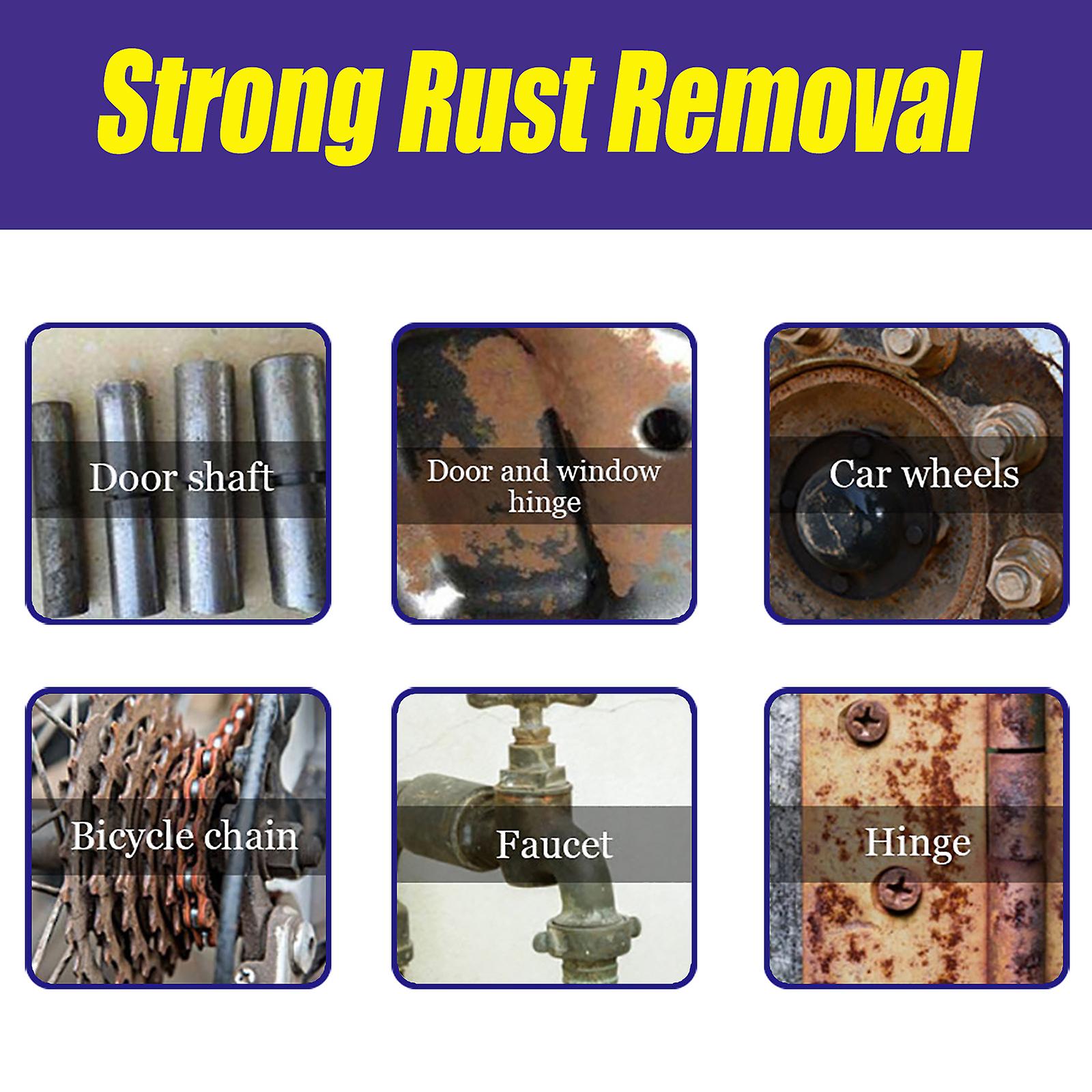 Multifunctional Rust Removal Spray Car Wheel Polishing Refurbishing Agent Faucet Stainless Steel Rust Removal