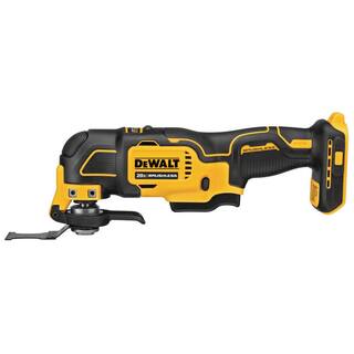 DW ATOMIC 20V MAX Cordless Brushless Oscillating MultiTool and (1) 20V Premium Lithium-Ion 4.0Ah Battery DCS354BWDCB204