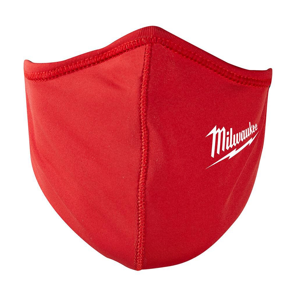 Milwaukee 10PK Red 2-Layer Face Mask 48-73-4229 from Milwaukee