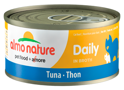 Almo Nature Daily Tuna in Broth Canned Cat Food