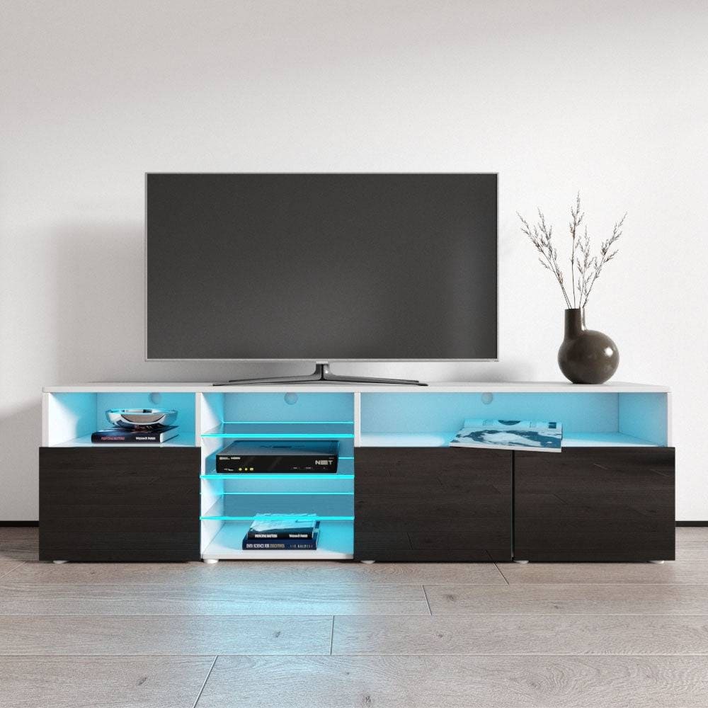 Roma 79 inch Wide Glossy TV Stand