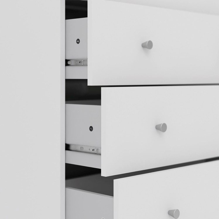 May 5 Drawer Chest  White   Transitional   Dressers   by Homesquare  Houzz