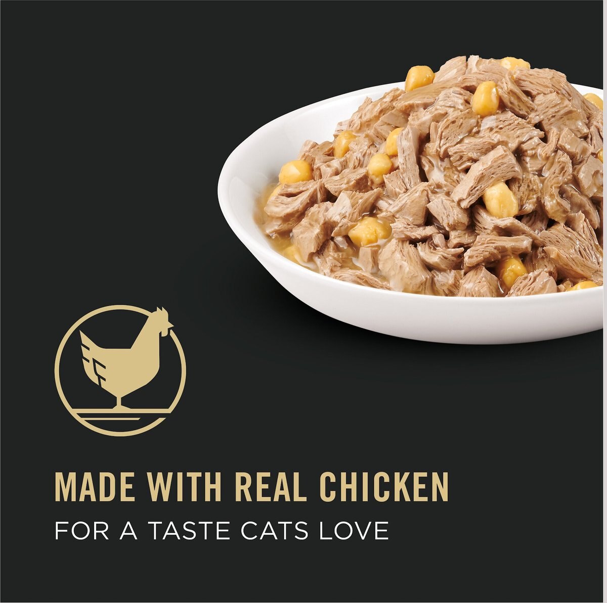 Purina Pro Plan High Protein Chicken and Cheese Entree in Gravy Wet Cat Food