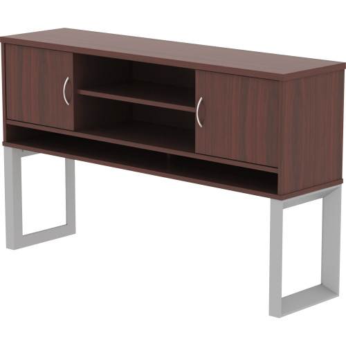 Lorell Relevance Series Mahogany Laminate Office Furniture Hutch (16218)