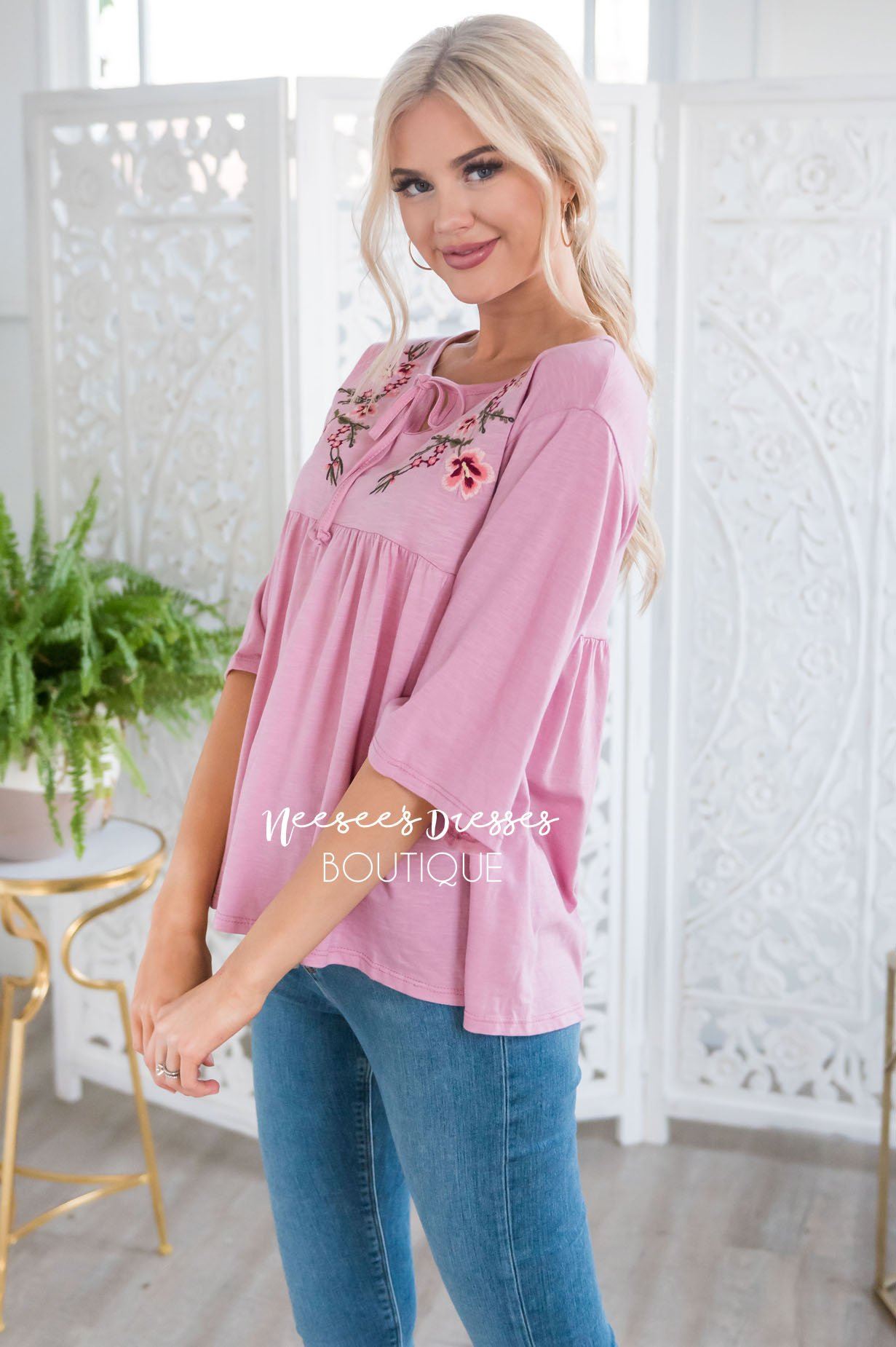 Enchanted Heart Baby Doll Top