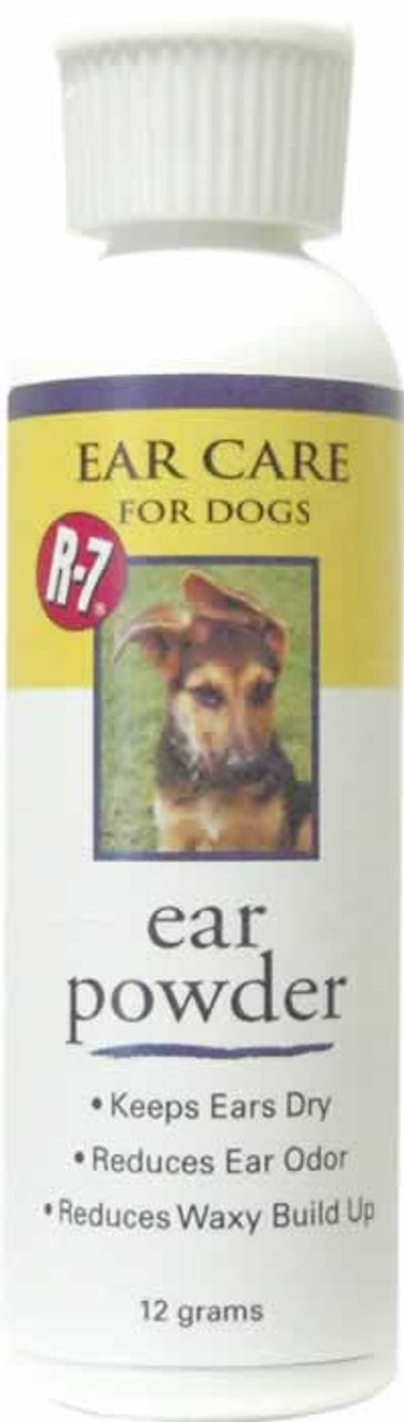 R-7 Drying Ear Powder for Dogs and Cats 12 Grams