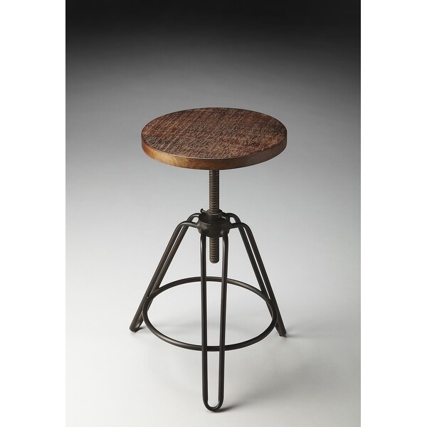 Butler Trenton Iron Revolving Bar Stool