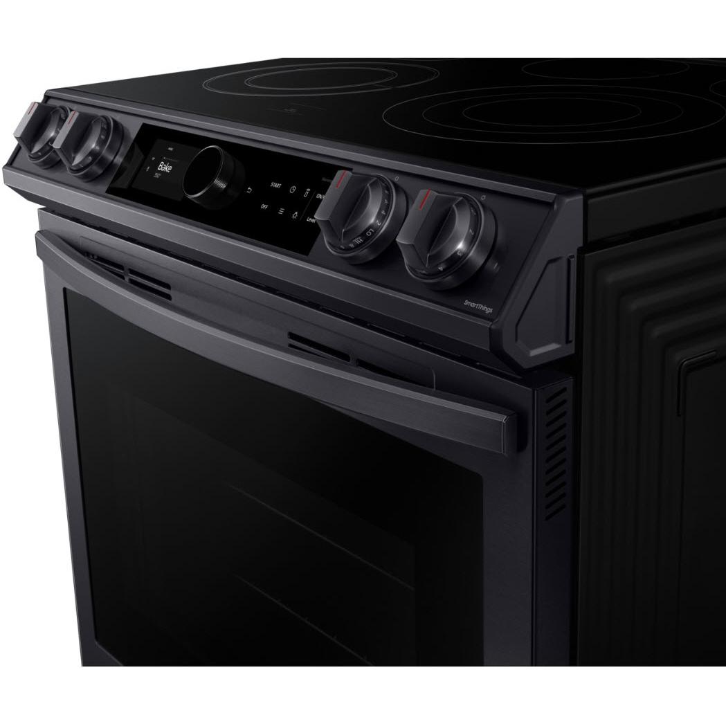  30-inch Slide-in Electric Range with Wi-Fi Connectivity NE63T8711SG/AA