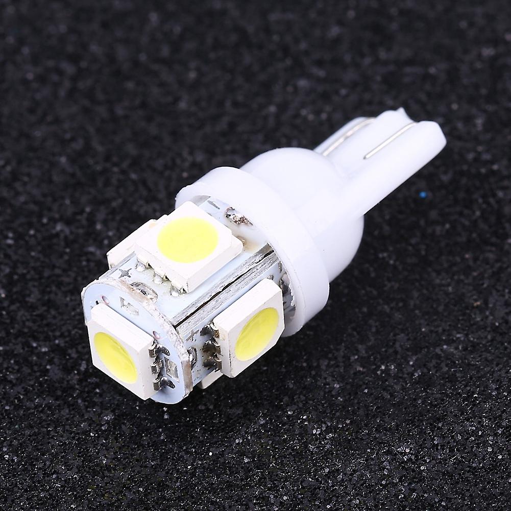 1pc 5smd 5050 Chipset Led Car Light Bulbs White For W5w 2825 158 192 168 194