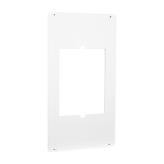 Cadet Com-Pak Series 110 in. x 12 in. x 21 14 in. Metal Adapter Plate White SAMW