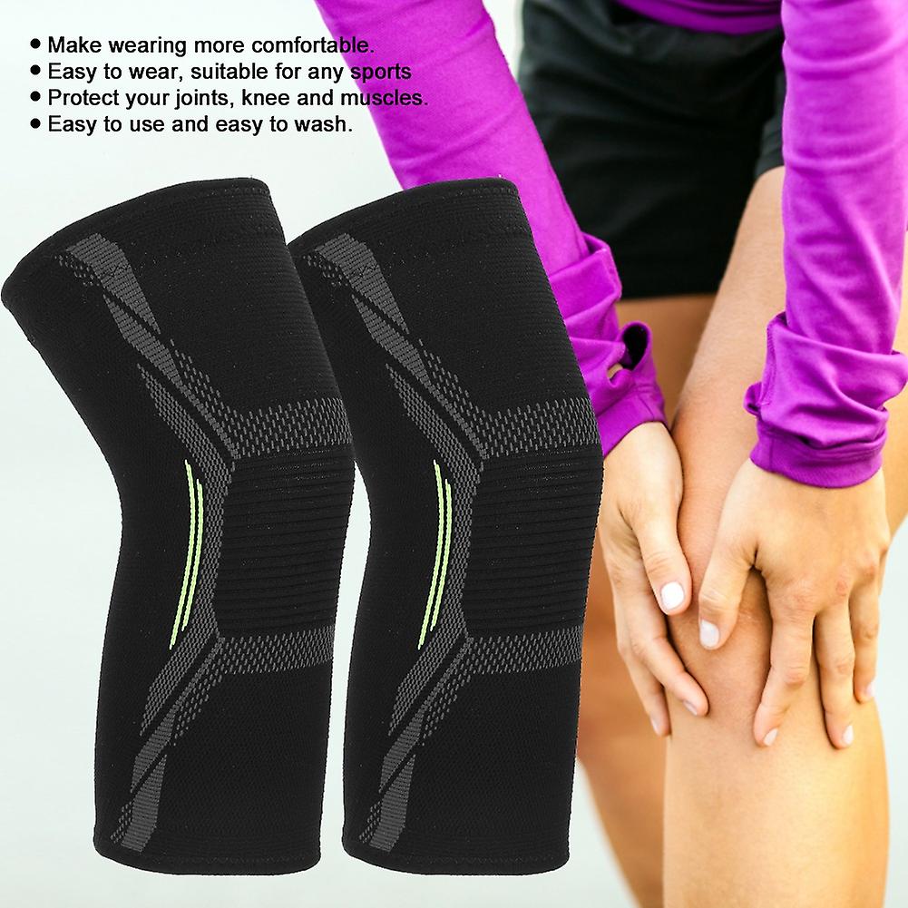 Unisex Sports Knee Protector Tendon Training Tool Elastic Knee Brace Support (s)