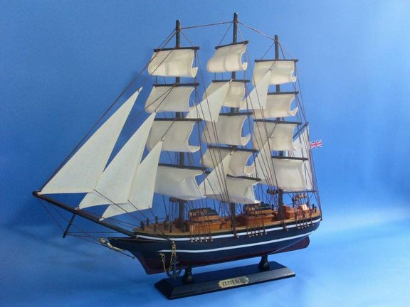 Handcrafted Model Ships B0706 Wooden Cutty Sark Ta...