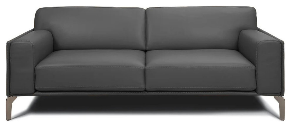 Marenda Loveseat Dark Gray   Midcentury   Loveseats   by V.S.D Furniture  Houzz