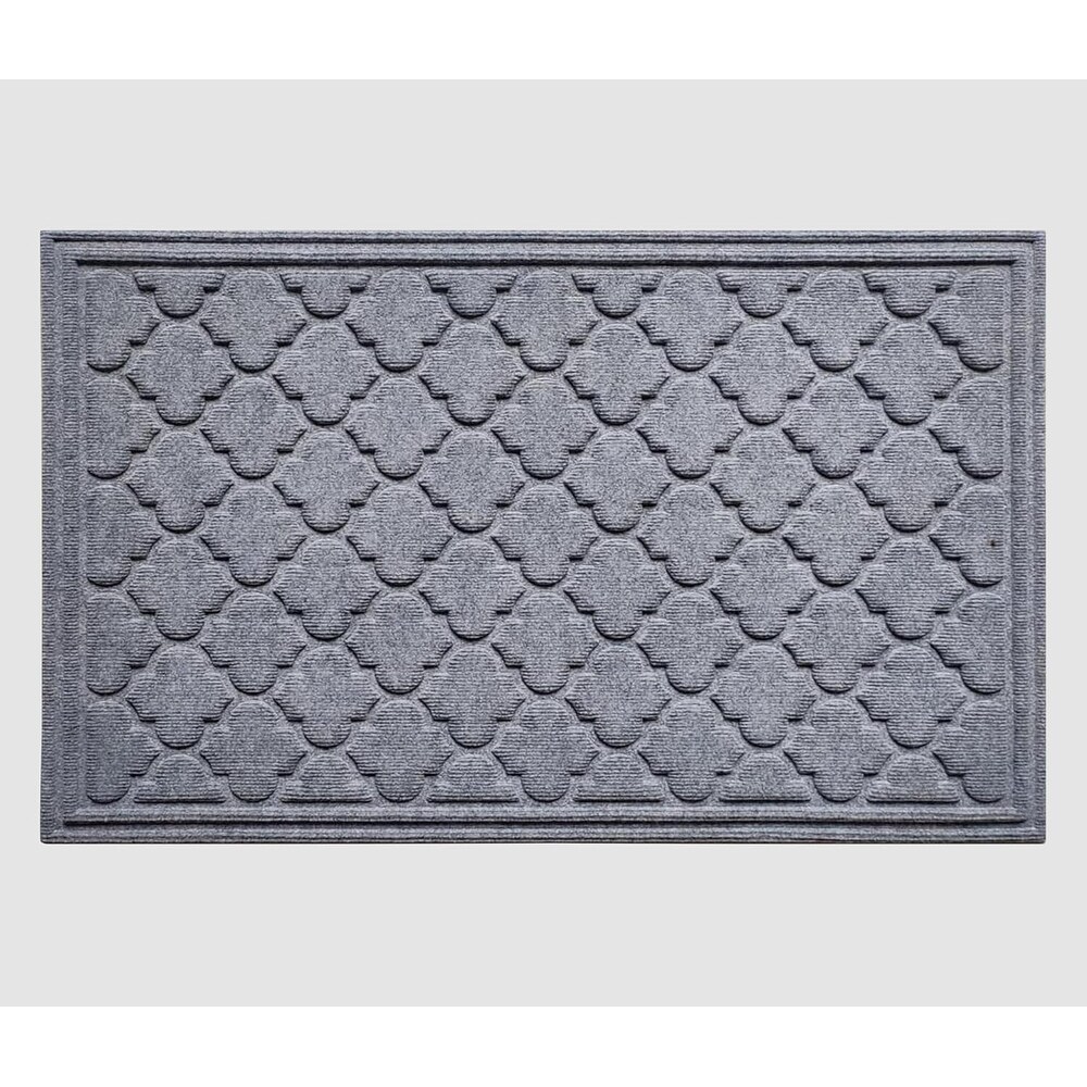 A1HC New  Weather Superior Dirt and Moisture Absorbing Polypropylene Door Mat with Non Slip Backing for Inside Outside Use