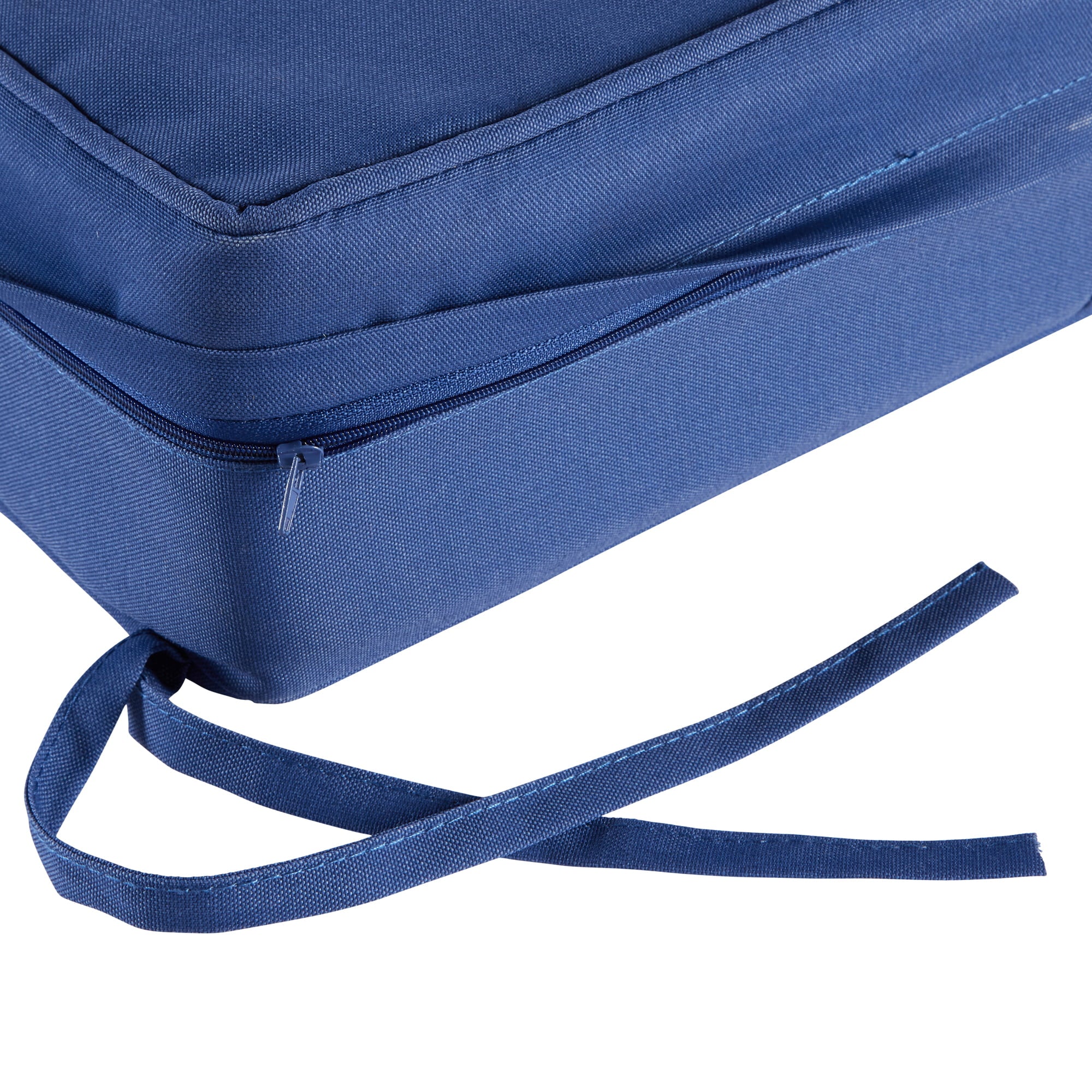 Greendale Home Fashions 2-Piece Marine Blue Outdoor Deep Seat Cushion Set