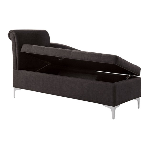 Dartania Storage Chaise Gray Homes Inside Out