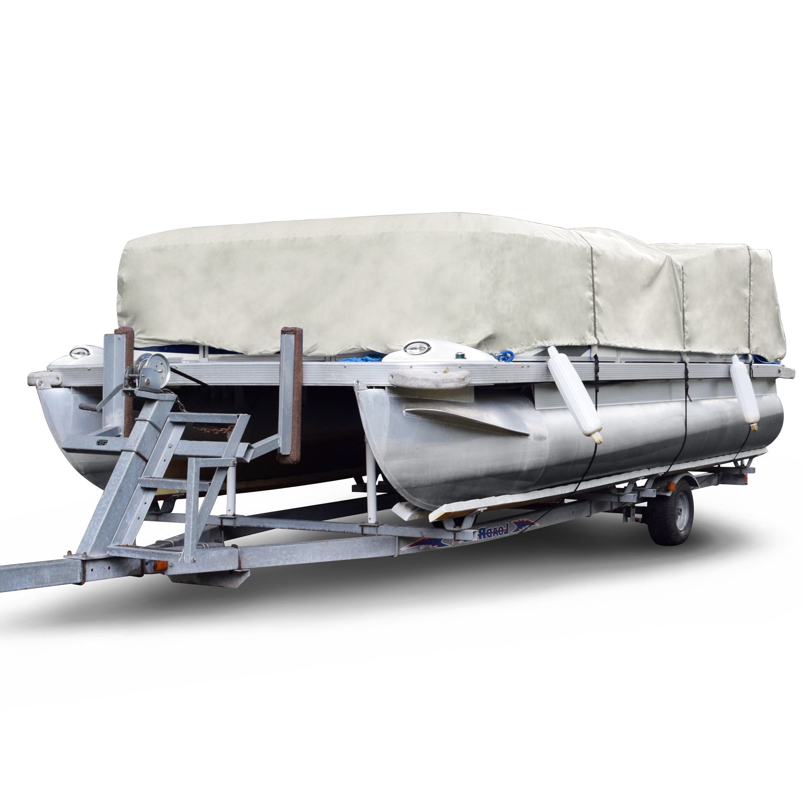 Budge 300 Denier Pontoon Boat Cover， Moderate Outdoor Protection， Multiple Sizes