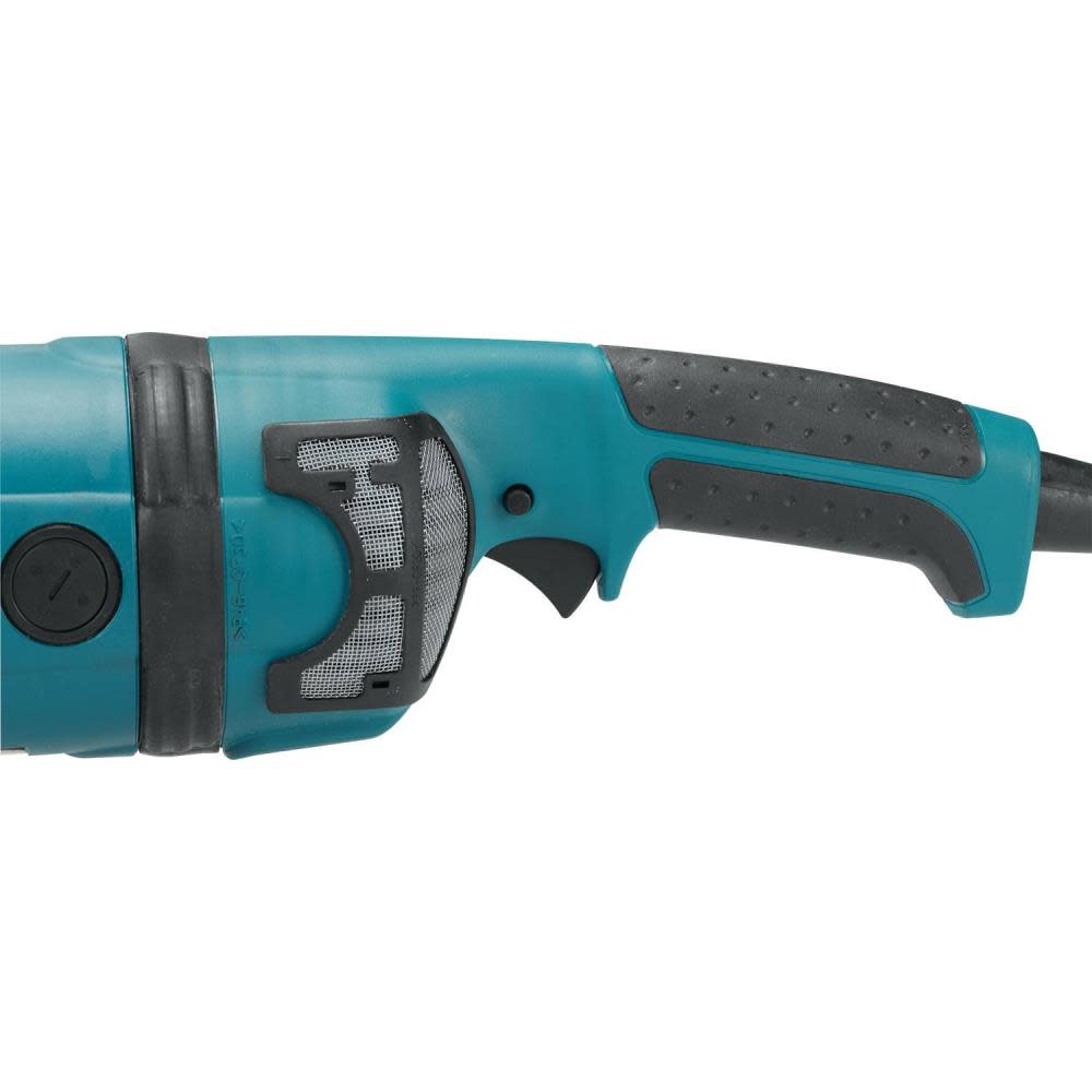 9 In. Angle Grinder， No Lock-On/Lock-Off