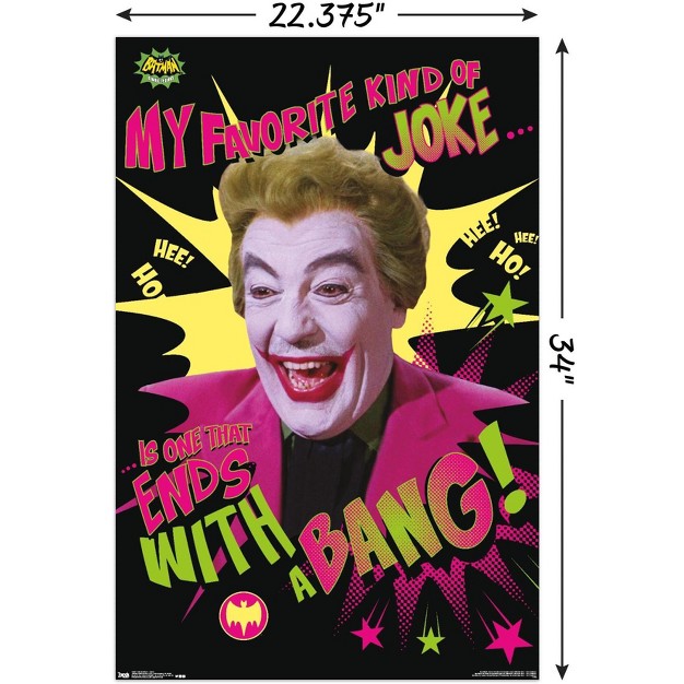 Trends International Dc Comics Tv Batman Tv Series Joker Unframed Wall Poster Prints