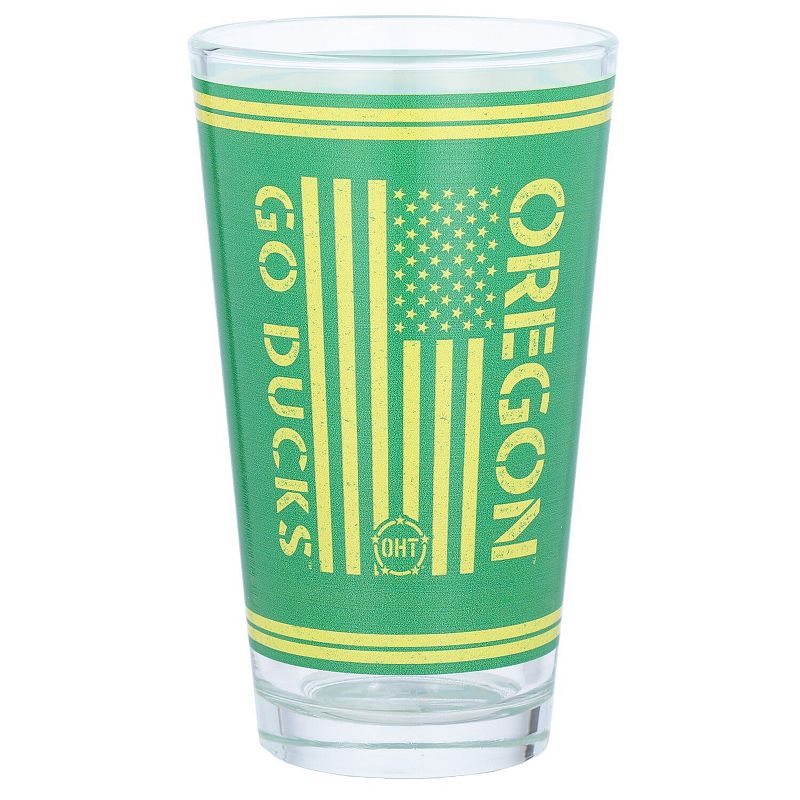 Oregon Ducks 16oz. OHT Military Appreciation Pint Glass