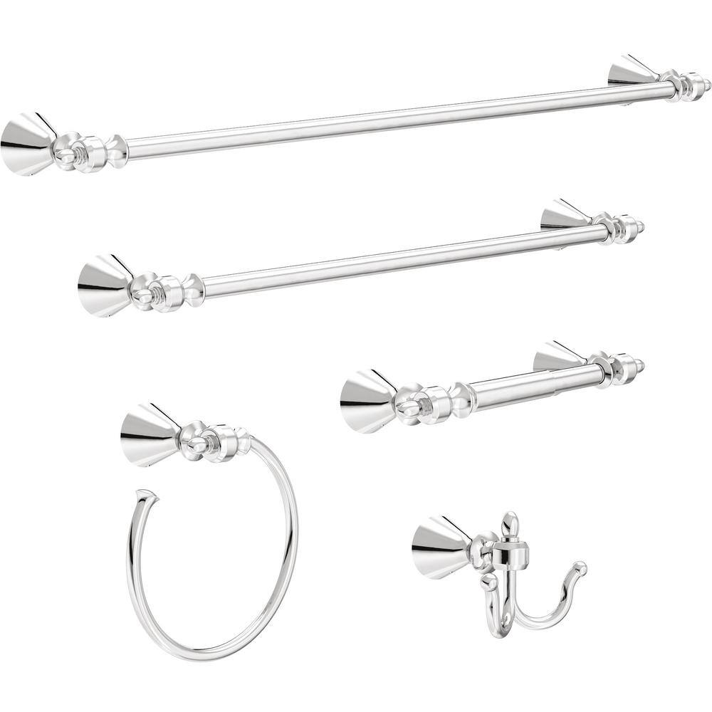 Delta Vessona Double J Towel Hook in Chrome VES35-PC