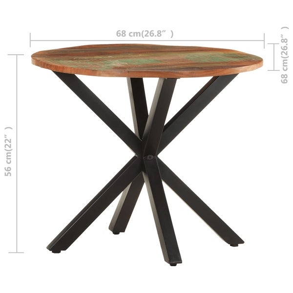 vidaXL Side Table 26.8