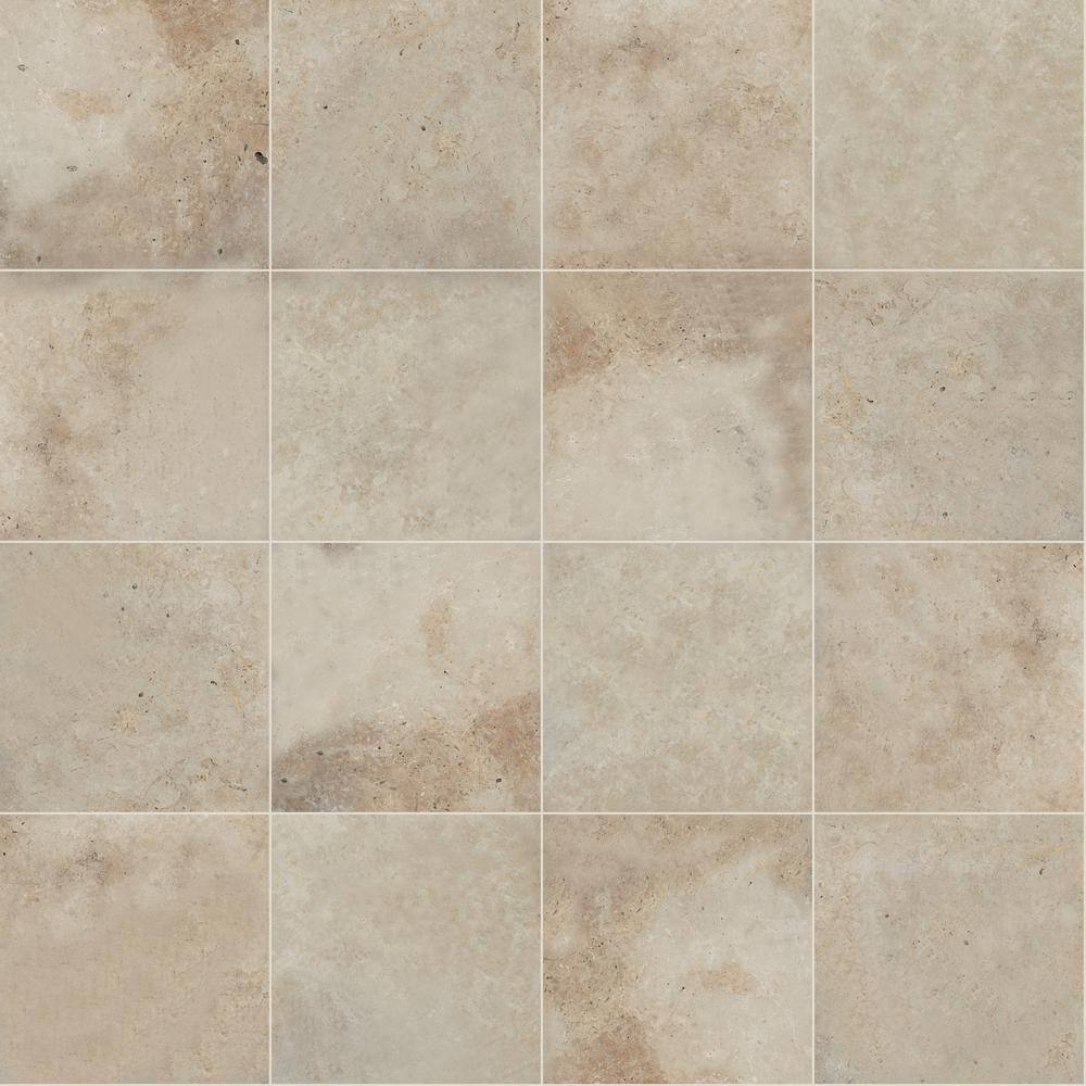 MSI Tuscany Beige 16 in. x 16 in. x 1.18 in. Square Tumbled Travertine Paver Tile (1.78 sq. ft.) LPAVTBEI1616T