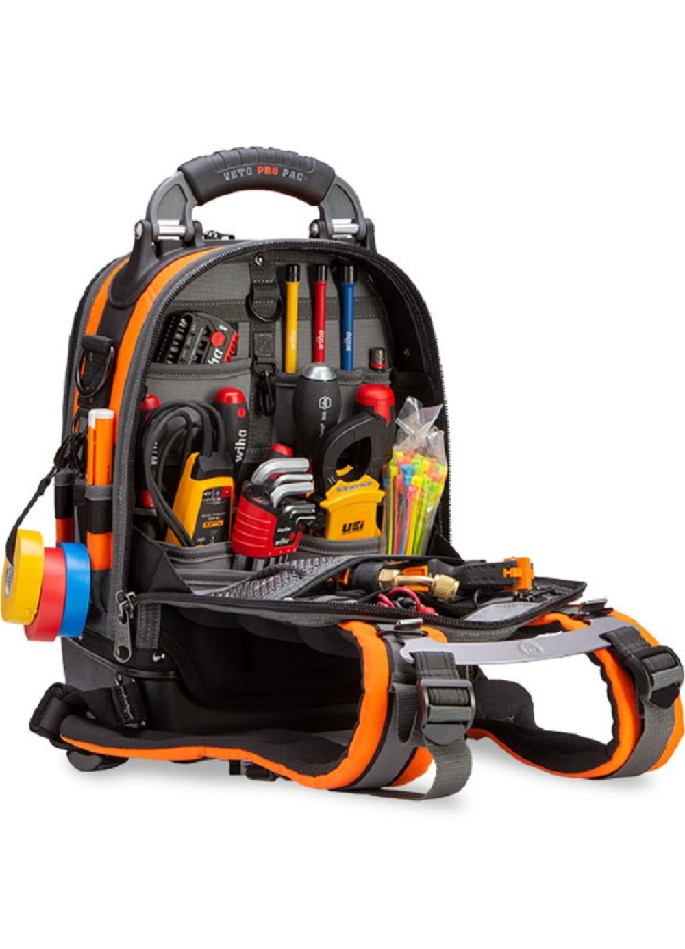 Veto Pro Pac Tool Backpack Small Hi Viz Orange ;